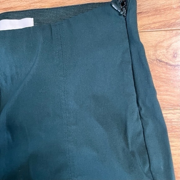 H&m Green Viscose Blend Leggings With Elasticized Waistband Size 8 NWT - Picture 6 of 7